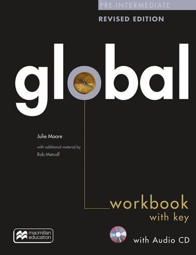 Global Global Pre-Intermediate / Workbook with Key and Audio-CD