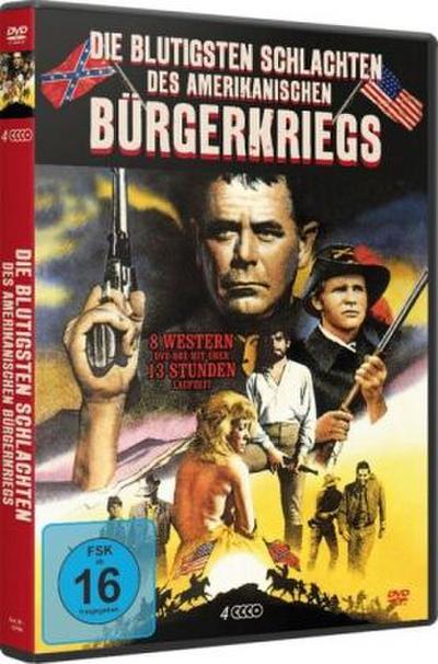 Die blutigsten Schlachten des Amerikanischen Bürgerkriegs DVD-Box