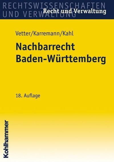 Nachbarrecht (NRR) in Baden-Württemberg