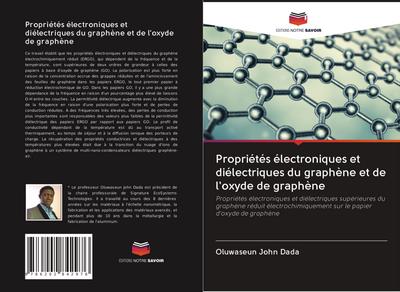 Propriétés électroniques et diélectriques du graphène et de l’oxyde de graphène