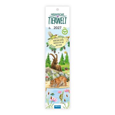 TRÖTSCH - Streifenkalender Mini Heimische Tierwelt 2027 