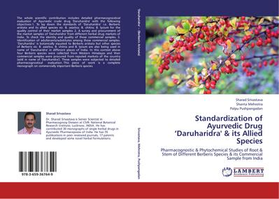 Standardization of Ayurvedic Drug Daruharidra’ & its Allied Species