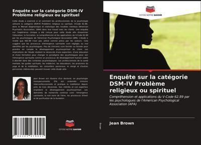 Enquête sur la catégorie DSM-IV Problème religieux ou spirituel