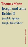 Joseph und seine Brüder II: Joseph in Ägypten. Joseph der Ernährer. Große kommentierte Frankfurter Ausgabe. Werke, Briefe, Tagebücher