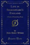 Life in Shakespeare’s England