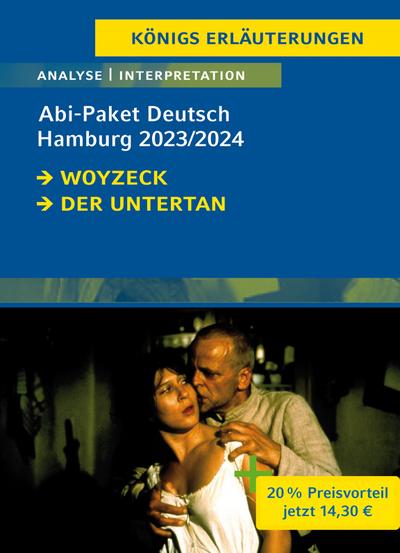 Abitur Deutsch Hamburg 2023/2024 - Königs-Erläuterungen-Paket
