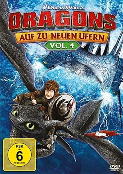 Dragons - Auf zu neuen Ufern. Vol.4, 1 DVD