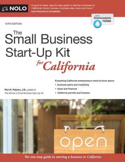 Small Business Start-Up Kit for California, The