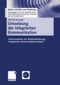 Umsetzung der Integrierten Kommunikation