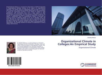Organizational Climate in Colleges:An Empirical Study