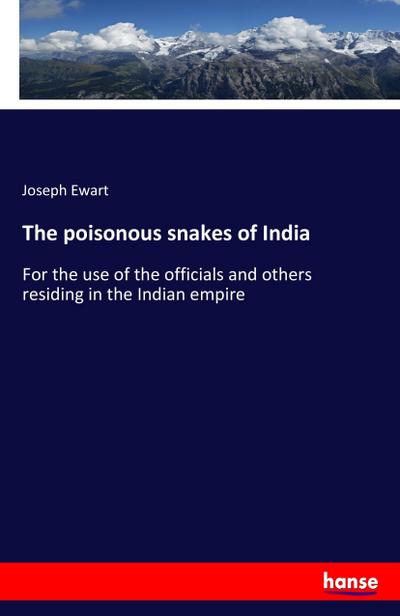 The poisonous snakes of India