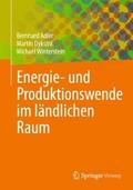 Energie- und Produktionswende im ländlichen Raum