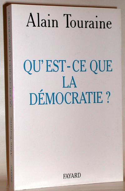 Qu’est-ce que la démocratie ?
