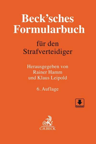 Beck’sches Formularbuch für den Strafverteidiger