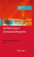 Policy Initiatives Towards the Third Sector in Int