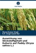 Auswirkung von Stickstoffgehalt und Kuhurin auf Paddy (Oryza sativa L.)
