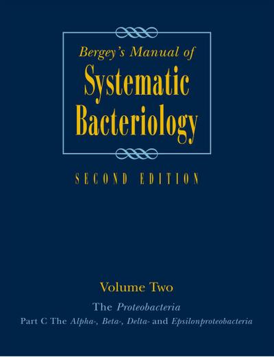 Bergey’s Manual® of Systematic Bacteriology