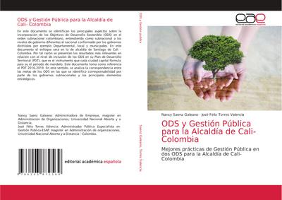 ODS y Gestión Pública para la Alcaldía de Cali- Colombia