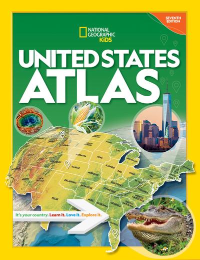 National Geographic Kids United States Atlas, 7th Edition