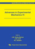 Advances in Experimental Mechanics VI