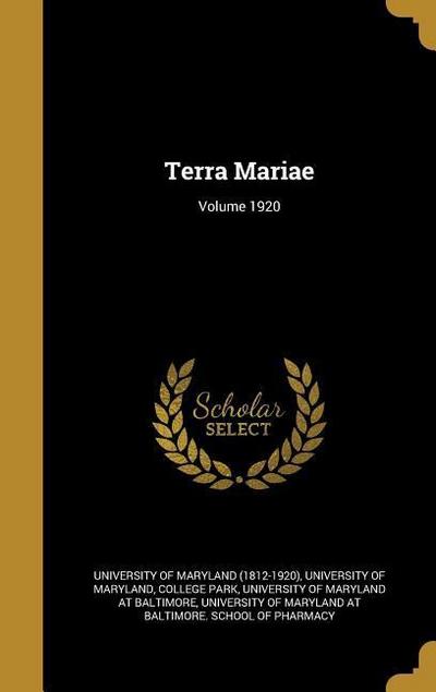 TERRA MARIAE VOLUME 1920