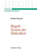 Hegels ’System der Sittlichkeit’