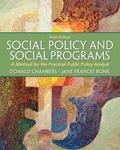 Social Policy and Social Programs: A Method for th