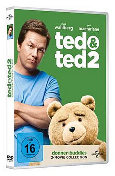 Ted #1 & Ted #2 (DVD)  Doppelset 2DVDs Min: 218/DD5.1/WS