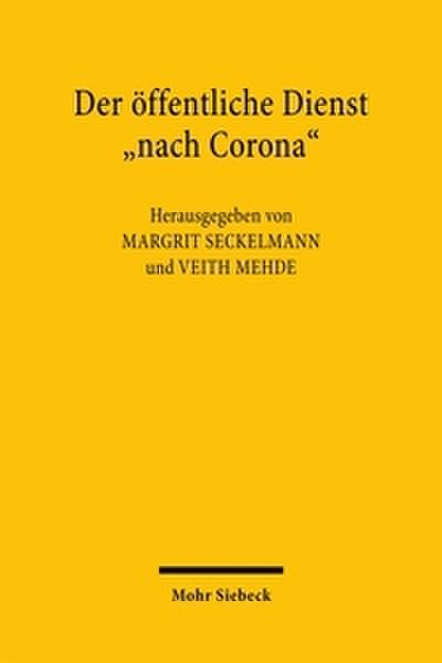 Der öffentliche Dienst ’nach Corona’