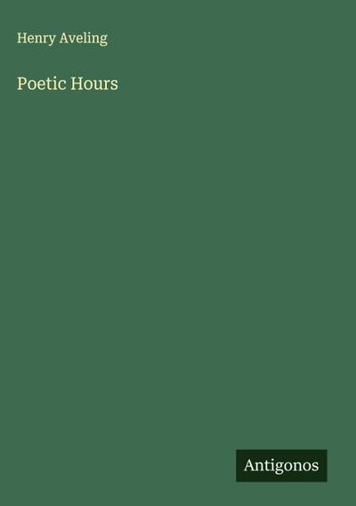 Poetic Hours