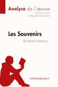 Les Souvenirs de David Foenkinos (Analyse de l’oeuvre)