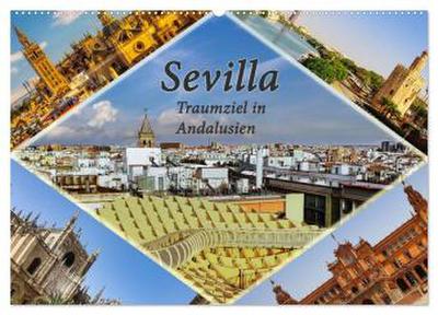 Sevilla - Traumziel in Andalusien (Wandkalender 2026 DIN A2 quer), CALVENDO Monatskalender