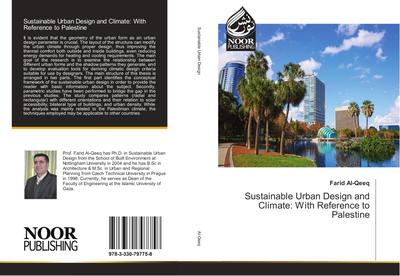 Sustainable Urban Design and Climate: With Reference to Palestine