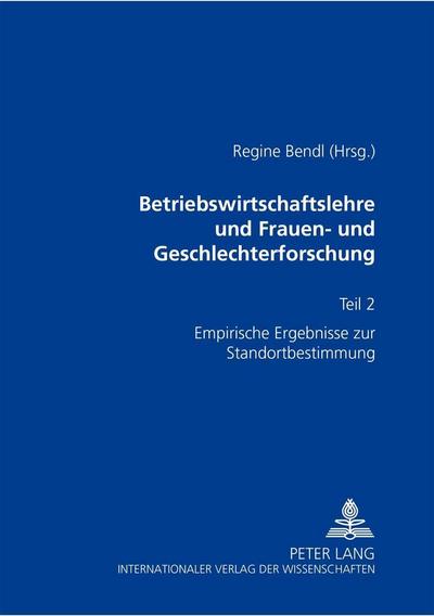 Betriebswirtschaftslehre und Frauen- und Geschlechterforschung