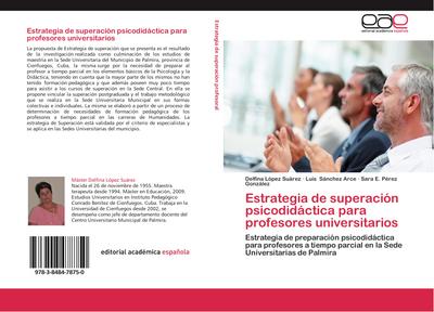 Estrategia de superación psicodidáctica para profesores universitarios