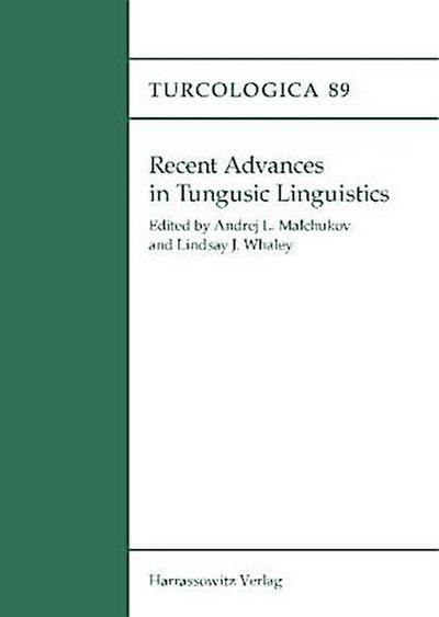 Recent Advances in Tungusic Linguistics