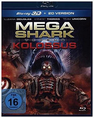 Mega Shark Vs. Kolossus 3 D, 1 Blu-ray