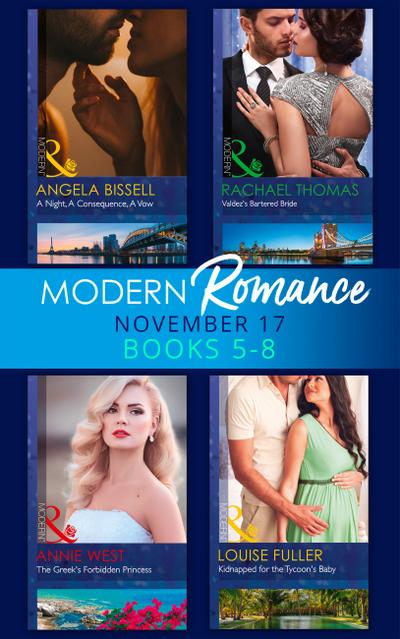 Modern Romance Collection: November 2017 Books 5 - 8