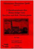 2 Choralvariationenfür Orgel