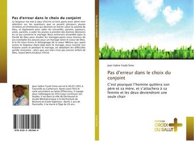 Pas d’erreur dans le choix du conjoint