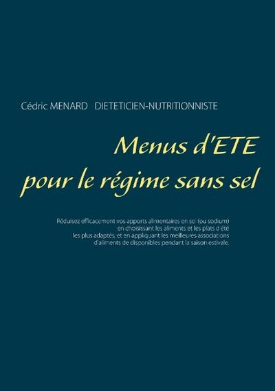 Menus d’été pour le régime sans sel