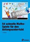 54 schnelle Mathe-Spiele für den Anfangsunterricht