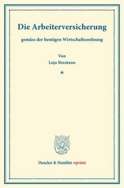 Die Arbeiterversicherung