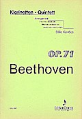 Sextett op.71 für 3 Klarinetten,Altklarinette und Baßklarinette