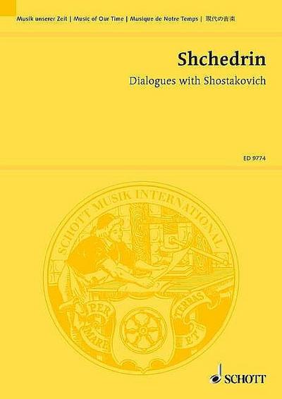 Dialogues with Shostakovich: Symphonic Etudes. Orchester. Studienpartitur. (Musik unserer Zeit)