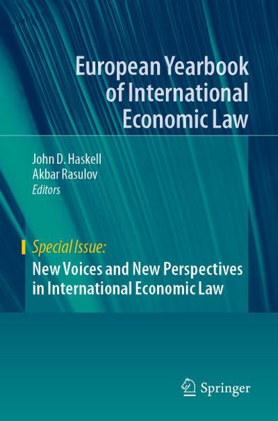 New Voices and New Perspectives in International Economic Law
