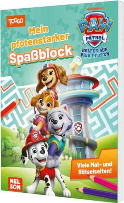 PAW Patrol Kindergartenheft: Mein pfotenstarker Spaßblock