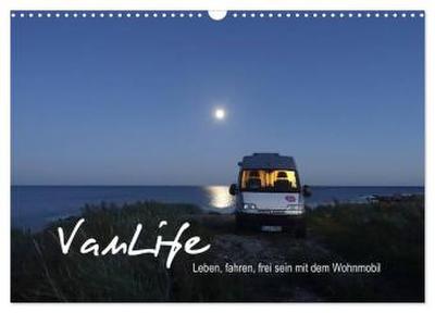 Vanlife - Leben, fahren, frei sein mit dem Wohnmobil (Wandkalender 2026 DIN A3 quer), CALVENDO Monatskalender