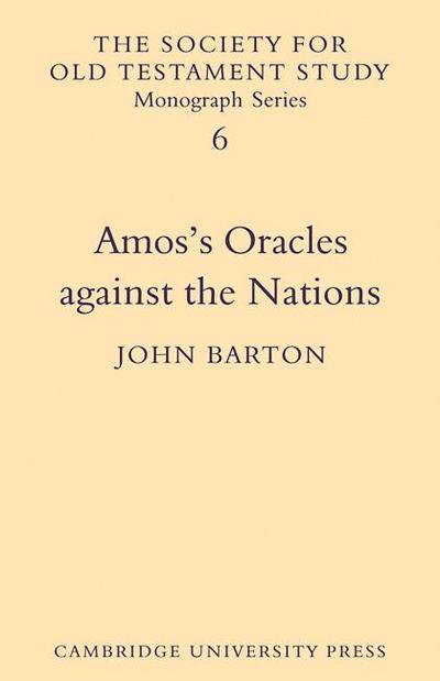 Amos’s Oracles Against the Nations
