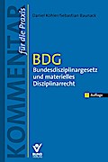 BDG - Bundesdisziplinargesetz und materielles Disziplinarrecht